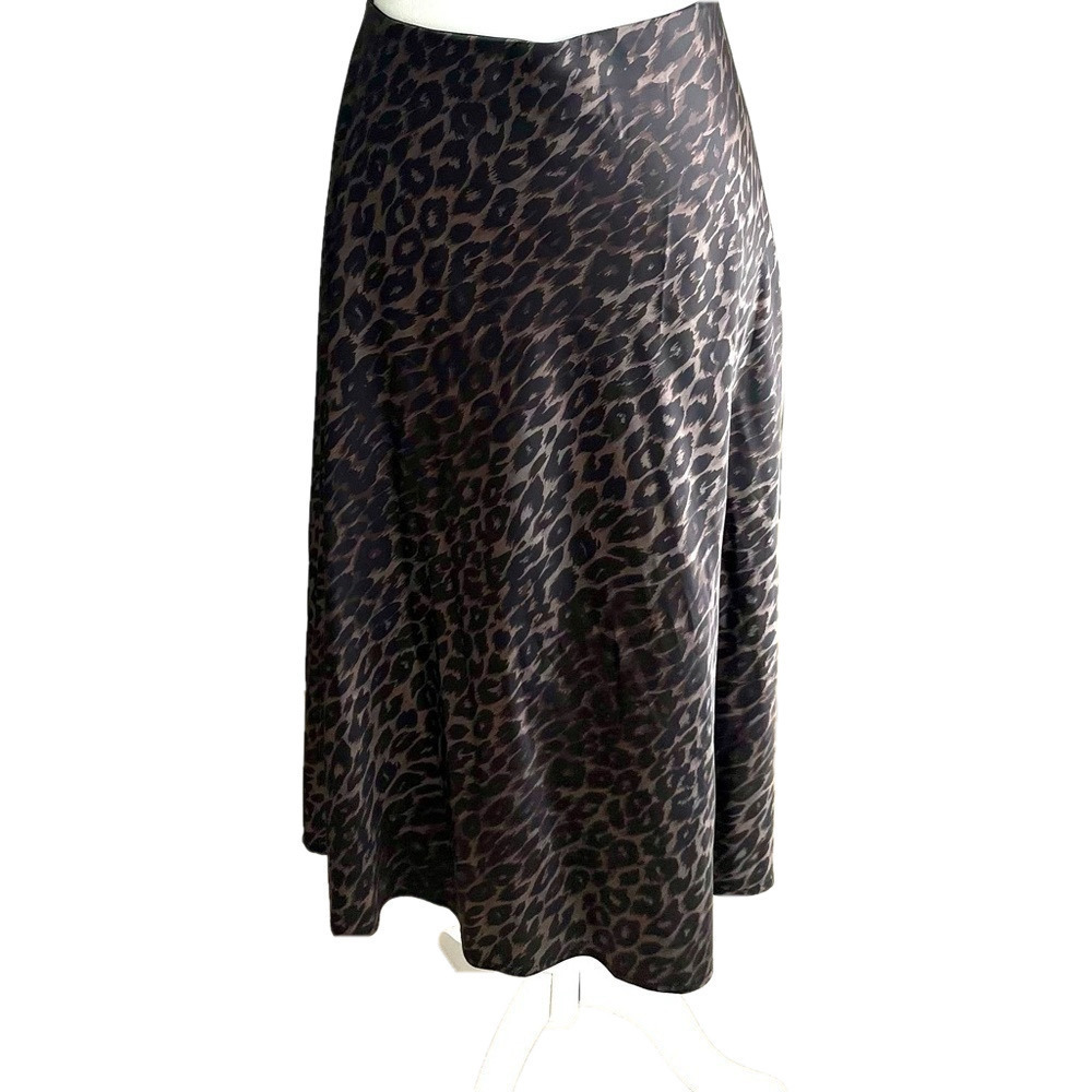 NWOT Animal Print Midi Skirt, Size L